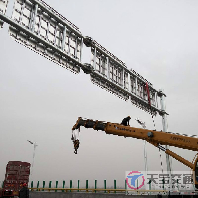 湛江高速公路标志杆厂家 指引着人们安全行驶